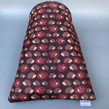 Load image into Gallery viewer, Autumn Hedgehogs cosy snugAutumn Hedgehogs cosy snuggle cave. gle cave. Padded stay open hedgehog bed.