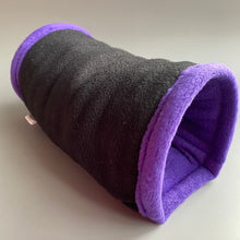 Load image into Gallery viewer, LARGE Fleece full cage set. Large house, snuggle sack, tunnel cage set.