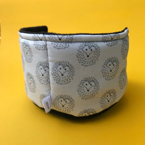 The Hoghouse cuddle cup. Pet sofa. Hedgehog sofa.
