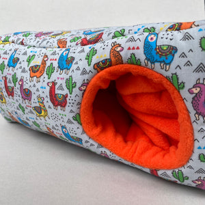 Drama Llama corner house. Hedgehog and small pet house. Padded fleece lined house.