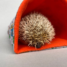 Load image into Gallery viewer, LARGE Drama Llama snuggle sack. Cuddle pouch for hedgehogs and guinea pigs.