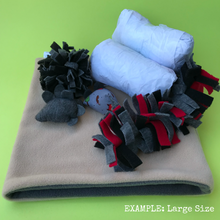 Load image into Gallery viewer, Surprise Bundle! Mystery Box! Snuggle sack and toys for hedgehogs and guinea pigs.