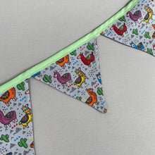 Load image into Gallery viewer, Drama Llamas miniature bunting. Viv decorations. Cage decorations.