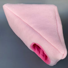 Load image into Gallery viewer, Fleece cosy corner house. Hedgehog bed. Fleece lined.