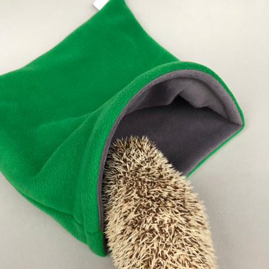 LARGE stay open snuggle sack. Fleece lined. Double fleece sleeping bag.