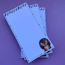 Load image into Gallery viewer, Hedgehog notepad. 100 Sheets. DL 105 x 210mm