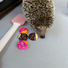 Load image into Gallery viewer, Mini resin donuts photo prop. Resin donut prop for photos.