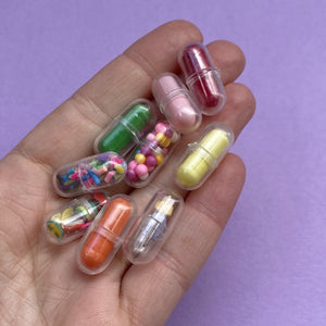 Mini pill photo props. Medication photo props.