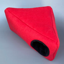 Load image into Gallery viewer, Fleece cosy corner house. Hedgehog bed. Fleece lined.