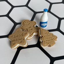 Load image into Gallery viewer, Milk and cookies photo prop. Round resin props for photos.