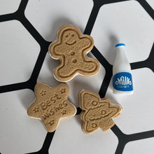 Load image into Gallery viewer, Milk and cookies photo prop. Round resin props for photos.