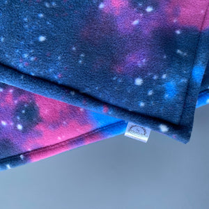 Custom size galaxy fleece cage liners made to measure