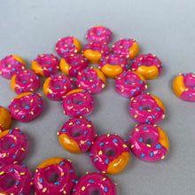 Load image into Gallery viewer, Mini resin donuts photo prop. Resin donut prop for photos.