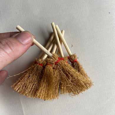 Mini Halloween broom for photo props.