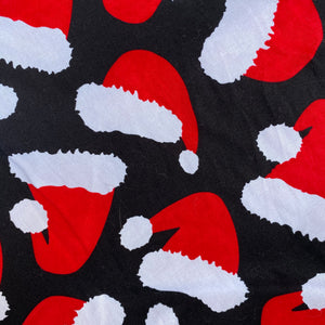 Santa hats bonding scarf for hedgehogs and small pets. Bonding pouch.