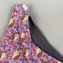 Load image into Gallery viewer, Pink Hedgehog bonding scarf for hedgehogs and small pets. Bonding pouch.