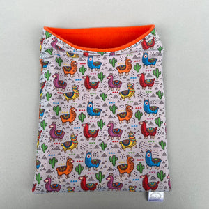 Drama Llama full cage set. Cube house, snuggle sack, tunnel cage set.