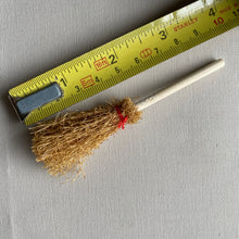 Load image into Gallery viewer, Mini Halloween broom for photo props.