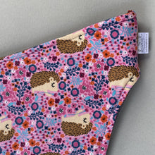 Load image into Gallery viewer, Pink Hedgehog bonding scarf for hedgehogs and small pets. Bonding pouch.